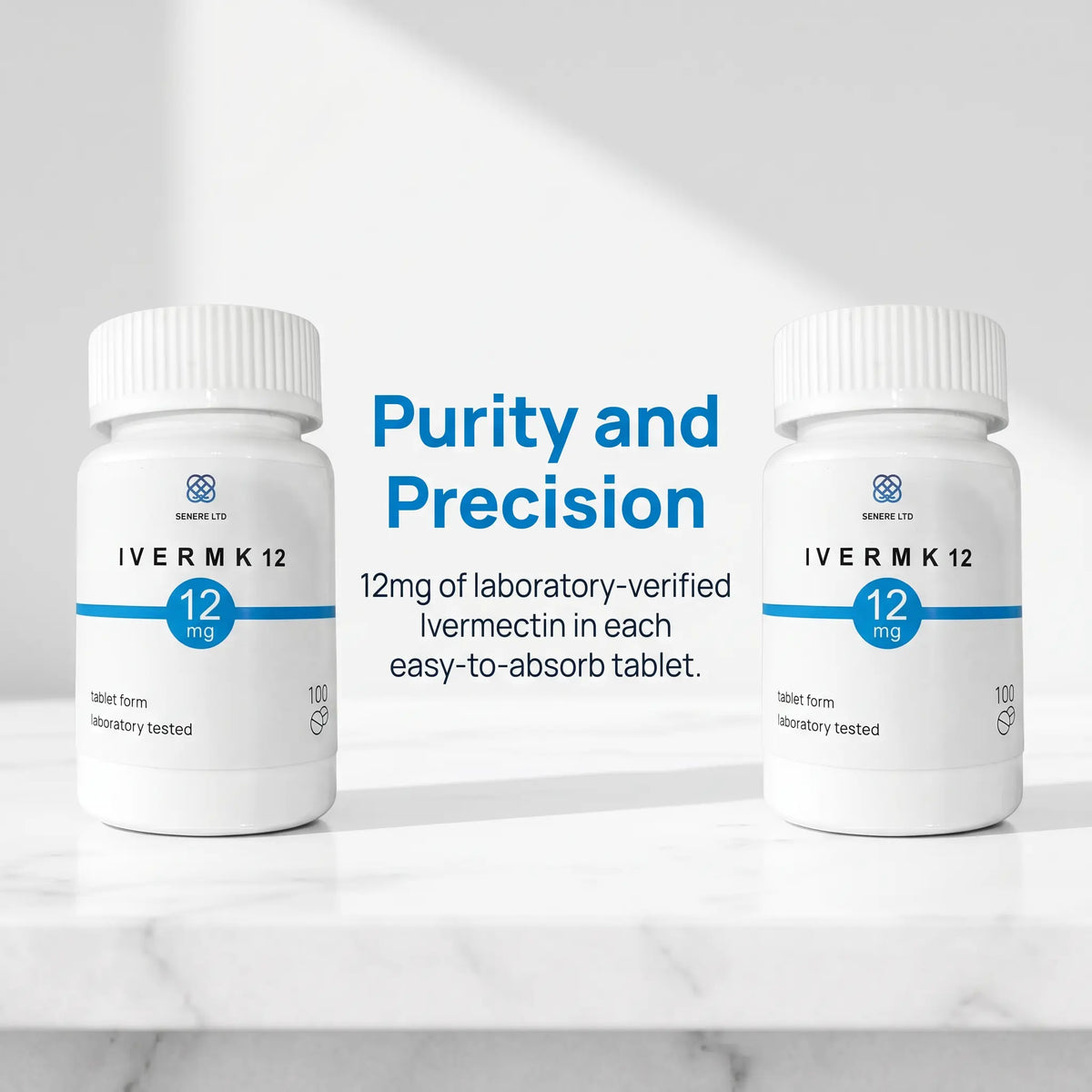 Ivermk 12 mg 100 tablets