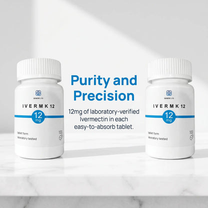 Ivermk 12 mg 100 tablets