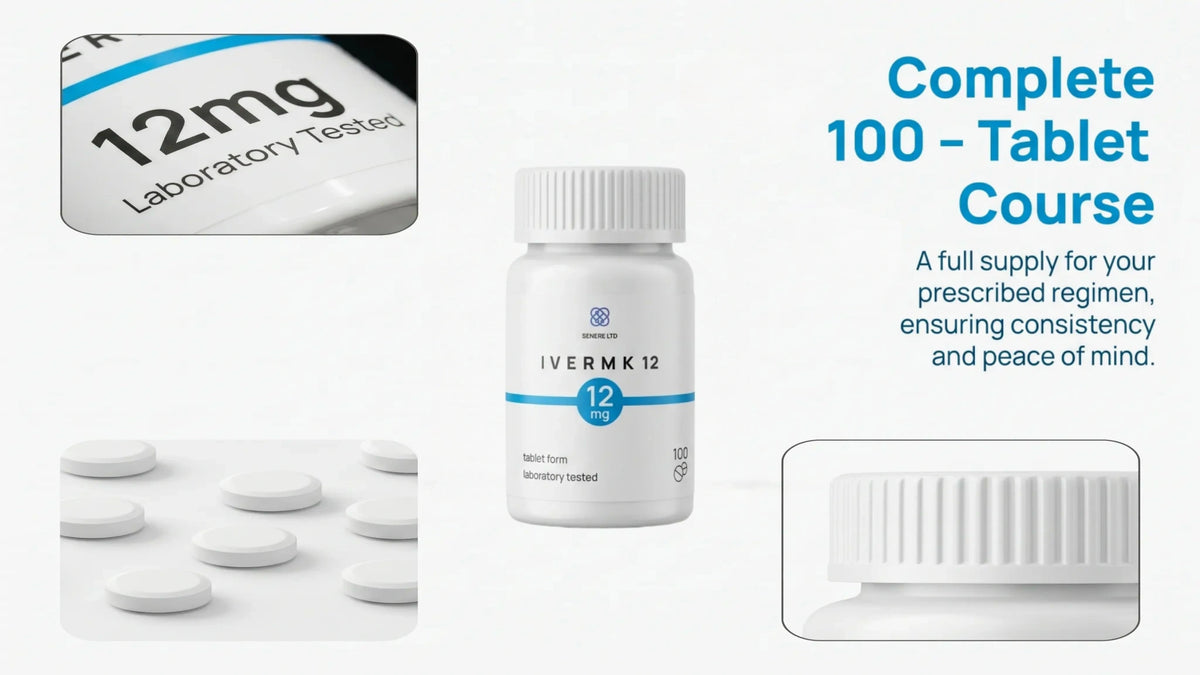 Ivermk 12 mg 100 tablets